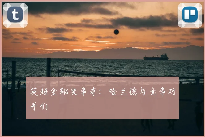 英超金靴奖争夺:哈兰德与竞争对手们